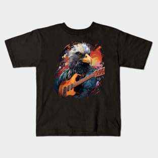 Albatross Playing Guitar Kids T-Shirt